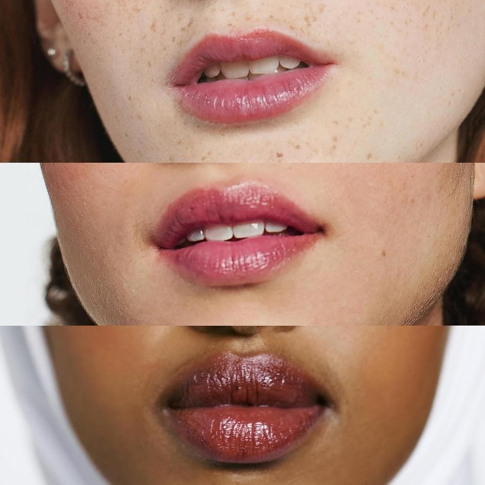 Clinique Almost Lipstick Bálsamo Labial Tintado en Tres Sombras Icónicas: Black Honey, Pink, Nude Honey