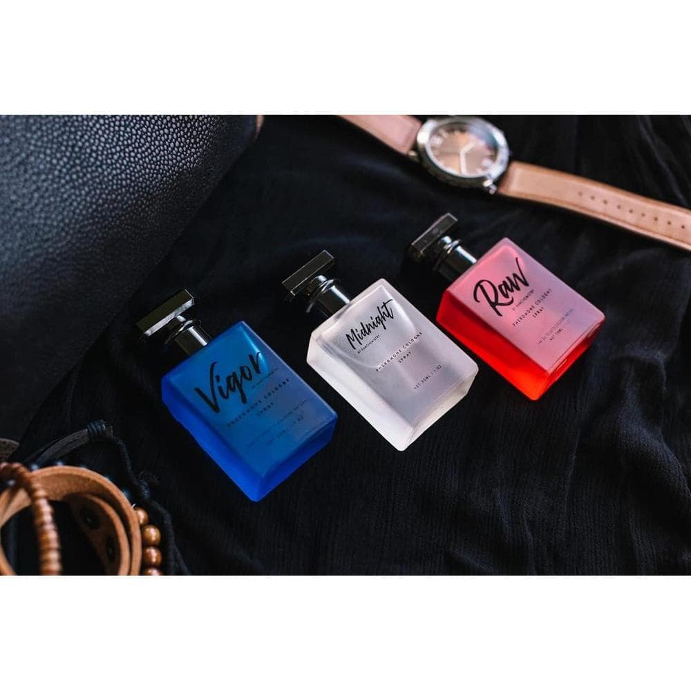RawChemistry - A Pheromone Infused Mens Cologne Gift Set - Set of 3 Colognes