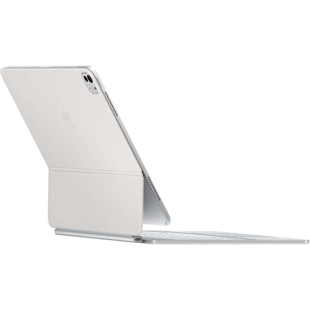 Apple Funda con teclado mágico para iPad Pro con trackpad integrado y fila de funciones, en color blanco